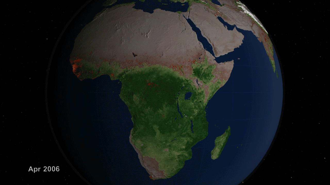 incendios en África